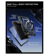 Magsafe Противоударен Калъф за Samsung Z Fold 8, Supcase UB Grip Mag Case, Черен (8)