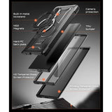 Magsafe Противоударен Калъф за Samsung Z Fold 8 Ultra, Supcase UB Grip Mag 2-Set Case, Черен (7)