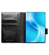 Кожен Калъф за Samsung Z Fold 8, Qialino Leather Book Case, Черен (8)