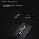 Magsafe Калъф за Samsung Z Fold 8 Ultra, Nillkin CamShield CarboProp Mag Case, Черен (4)