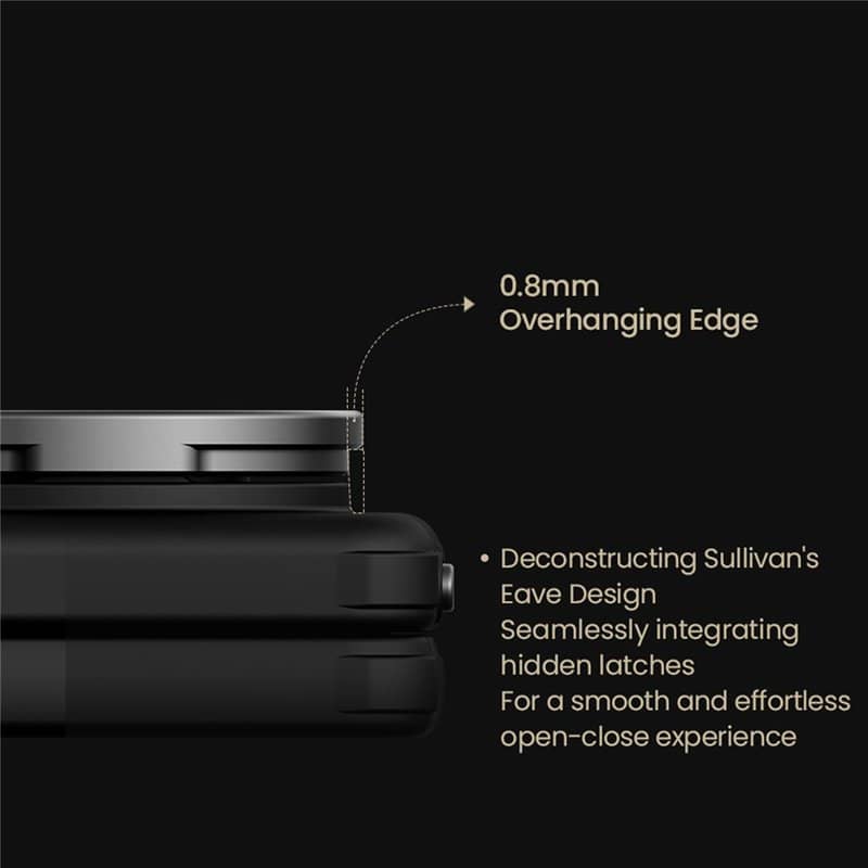 Magsafe Калъф за Samsung Z Fold 8 Ultra, Nillkin CamShield CarboProp Mag Case, Черен (3)