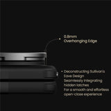 Magsafe Калъф за Samsung Z Fold 8 Ultra, Nillkin CamShield CarboProp Mag Case, Черен (3)