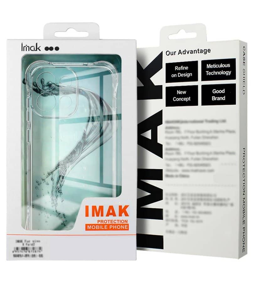 Противоударен Силиконов Калъф за Huawei Pura 90s Pro Max, Imak Shockproof Case, Прозрачен (3)