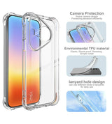 Противоударен Силиконов Калъф за Huawei Pura 90s Pro, Imak Shockproof Case, Прозрачен (10)