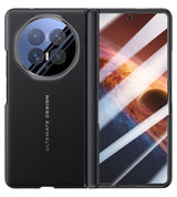 Кожен Калъф за Honor Magic V6, Full Cover Case, Черен