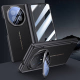 Кожен Калъф за Honor Magic V6, Full Cover Case, Черен (3)