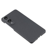 Magsafe Карбонов Калъф за Samsung S25 Edge, Aramid Fiber Case, Черен (4)