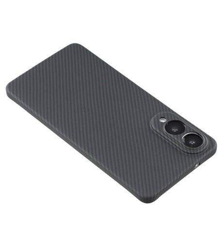 Magsafe Карбонов Калъф за Samsung S25 Edge, Aramid Fiber Case, Черен (5)