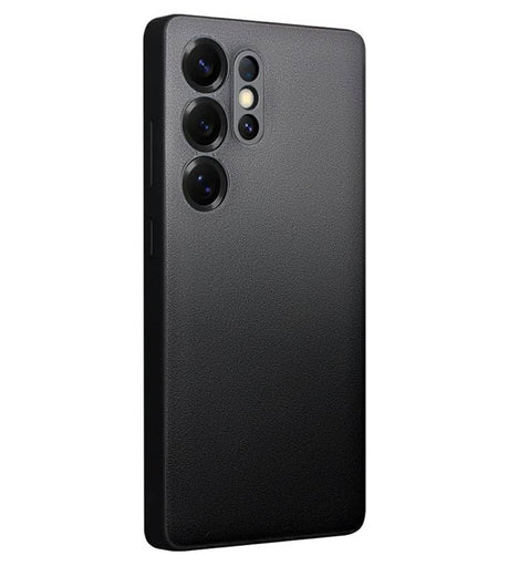 Активен Кожен Калъф за Samsung S25 Ultra, Qialino Smart View Book Case, Черен (18)