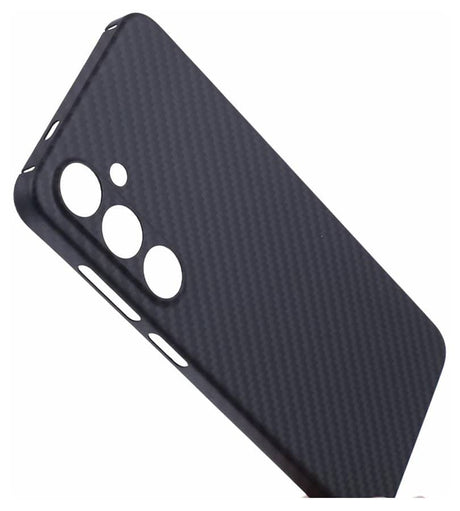 Magsafe Карбонов Калъф за Samsung S24 FE, Aramid Fiber Case, Черен (5)