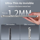 Magsafe Калъф за Samsung Note 10 Plus, Metal Case, Сребрист (10)
