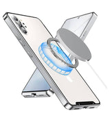 Magsafe Калъф за Samsung Note 10 Plus, Metal Case, Сребрист (2)