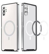 Magsafe Калъф за Samsung Note 10 Plus, Metal Case, Сребрист (4)