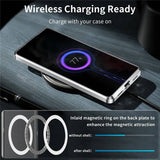 Magsafe Калъф за Samsung Note 10 Plus, Metal Case, Сребрист (5)