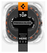 Стъклен Протектор за Samsung Watch Ultra 2 47mm, Spigen Glas.tR EZ Fit 2бр., Прозрачен (3)