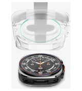 Стъклен Протектор за Samsung Watch Ultra 2 47mm, Spigen Glas.tR EZ Fit 2бр., Прозрачен (4)