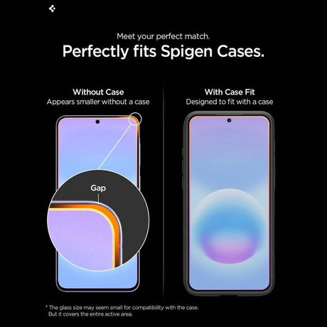 Стъклен Протектор за Samsung A27, Spigen EZ Fit Pro Glas.tR 2бр., Прозрачен (8)