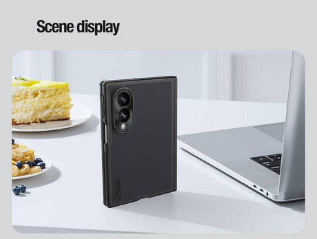 Magsafe Калъф за Samsung Z Fold 8, Nillkin Super Frosted Pro Case, Черен (12)