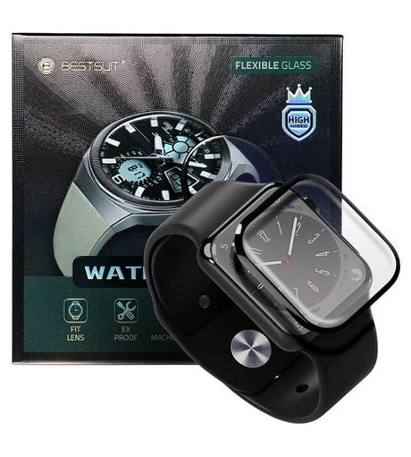 Протектор за Samsung Watch 8 40mm, Bestsuit Flexy Glass, Прозрачен (2)