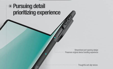 Magsafe Калъф за Samsung Z Fold 8, Nillkin Super Frosted Pro Case, Черен (10)