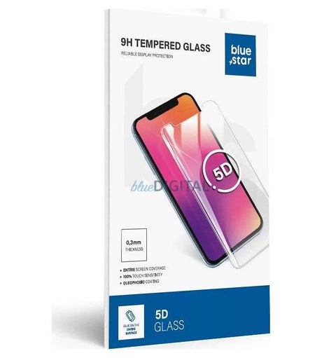 Протектор за Samsung A06, Samsung Blue Star 5D Full Glue Glass, Прозрачен (3)