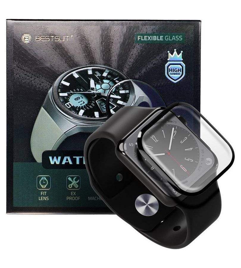 Удароустойчив Протектор за Samsung Watch Ultra 1/2 47mm, Bestsuit Flexy Glass, Прозрачен (2)