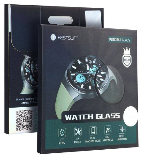 Удароустойчив Протектор за Samsung Watch Ultra 1/2 47mm, Bestsuit Flexy Glass, Прозрачен