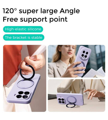 MagSafe Силиконов Калъф за Xiaomi 17T, Liquid Silicone Case, Розов (5)
