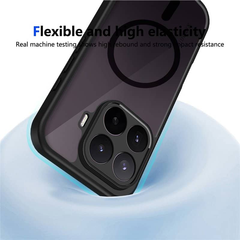 Magsafe калъф за Xiaomi 17T Pro, GKK MagMat Smoky Case, Прозрачен (5)