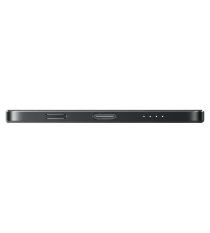Magsafe Външна Батерия, Xiaomi UltraThin Magnetic Power Bank 5000mAh 15W, Черен (4)
