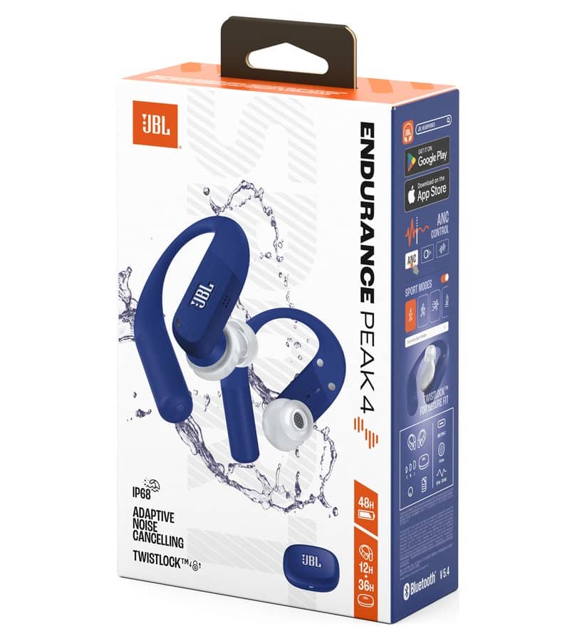 Безжични Слушалки, JBL Endurance Peak4, Син (8)