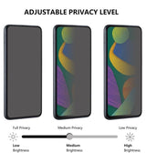 Затъмняващ Протектор за дисплей за Xiaomi 17T Pro, GKK Privacy Glass, Черен (3)