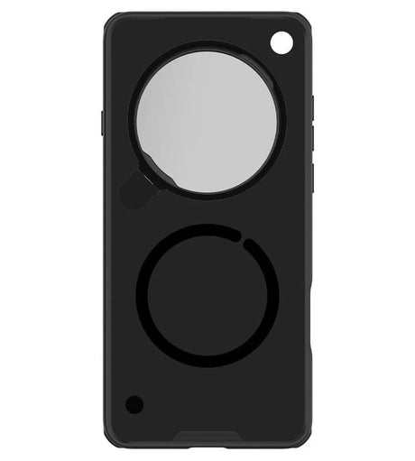 Magsafe калъф за Oppo Find X9 Ultra, Nillkin Clear CamShield Prop Mag Case, Черен (8)