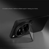 Magsafe калъф за Oppo Find X9 Ultra, Nillkin Clear CamShield Prop Mag Case, Черен (4)