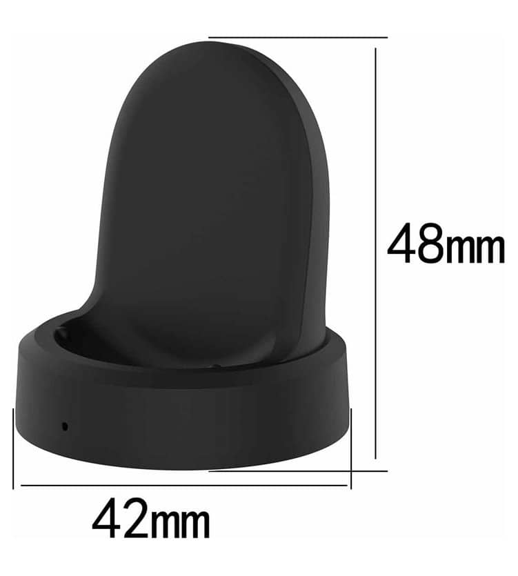 Зарядно за Samsung Watch 5/ 4/ 3/ Active, Wireless Charger, Черен (15)