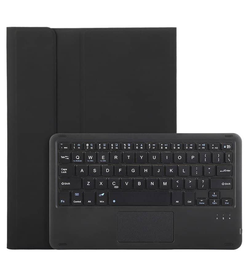 Калъф с Клавиатура за Samsung Tab A11 Plus/ A9 Plus 11", Keyboard TouchPad Case, Черен (8)