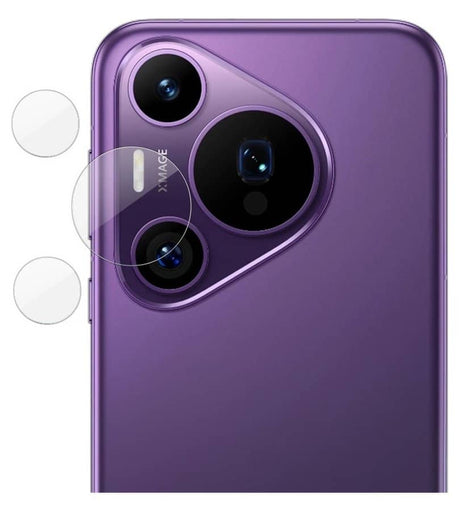 Протектор за Обективите на Huawei Pura 70 Pro, Imak Camera Lens Glass, Прозрачен (6)