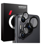 Протектор за Камерата на Huawei Pura 70 Pro, GKK CamRing Lens Glass, Черен (7)