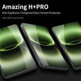 Стъклен Протектор за Oppo Find X9 Ultra, Nillkin H+Pro Glass, Прозрачен (10)