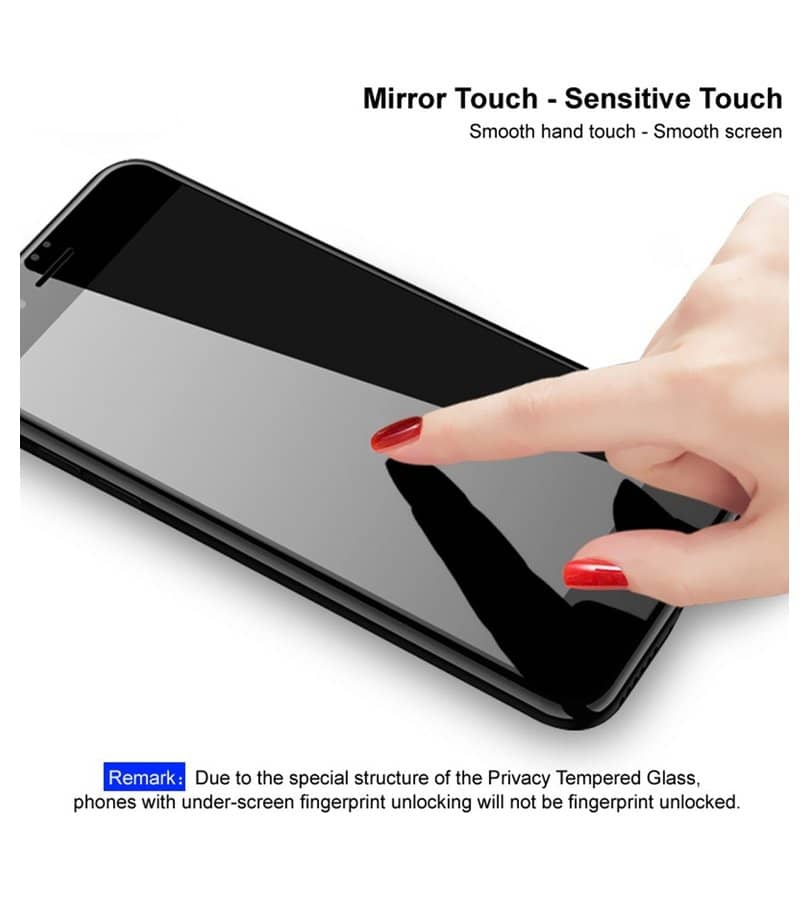 Затъмняващ Протектор за Huawei Pura 80 Pro/ Ultra, Imak Privacy Anti-Spy Glass, Черен (17)