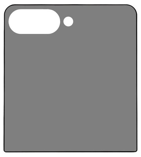 Затъмняващ Протектор за Samsung Z Flip 7, Privacy High Alu Glass, Черен (6)