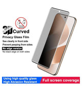 Затъмняващ Протектор за Huawei Pura 80 Pro/ Ultra, Imak Privacy Anti-Spy Glass, Черен (12)