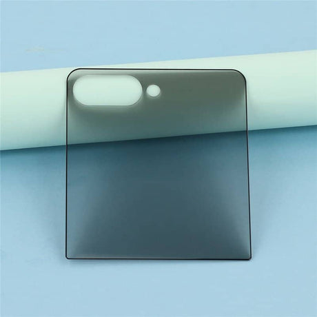Затъмняващ Протектор за Samsung Z Flip 7, Privacy High Alu Glass, Черен (7)