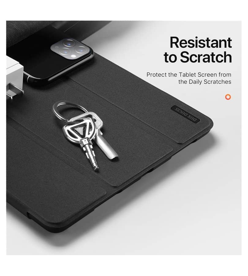 Калъф с Pen Поставка за iPad Air 13" M4/ M3/ M2, Dux Ducis Domo Case, Черен (20)