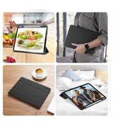 Калъф с Pen Поставка за iPad Air 13" M4/ M3/ M2, Dux Ducis Domo Case, Черен (12)