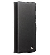 Кожен Калъф за Samsung Z Fold 5, Qialino Leather Book Case, Черен (5)