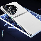 Кожен Калъф за Huawei Pura 70, GKK Leather Case, Оранжев (9)