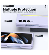 Калъф за Samsung Z Fold 3, GKK Stylus Hard Case, Лилав (4)