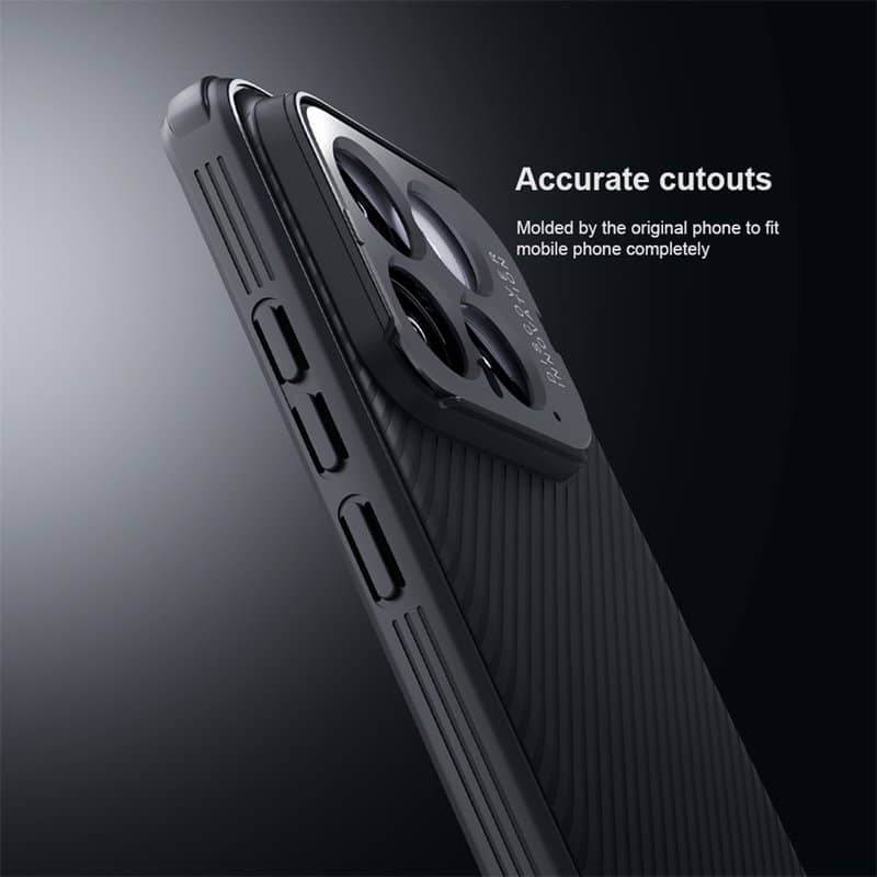 Калъф с Поставка за Xiaomi 14, Nillkin Metal CamShield Prop Case, Черен (2)