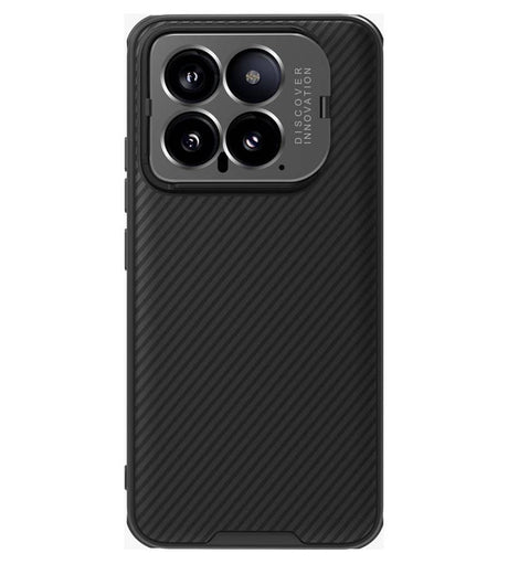 Калъф с Поставка за Xiaomi 14, Nillkin Metal CamShield Prop Case, Черен